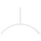 Ekena Millwork Archdale Architectural Grade PVC Gable Bracket, 108"W x 72"H x 4"D x 4"F, 16/12 Pitch GBP108X72X0404ARC00 - alternate 4
